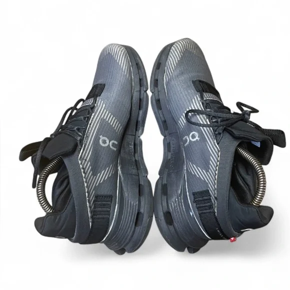 On Cloud Cloudnova Void Eclipse Women's 7.5 Black Gray Running Sneakers Shoes - Picture 5 of 10